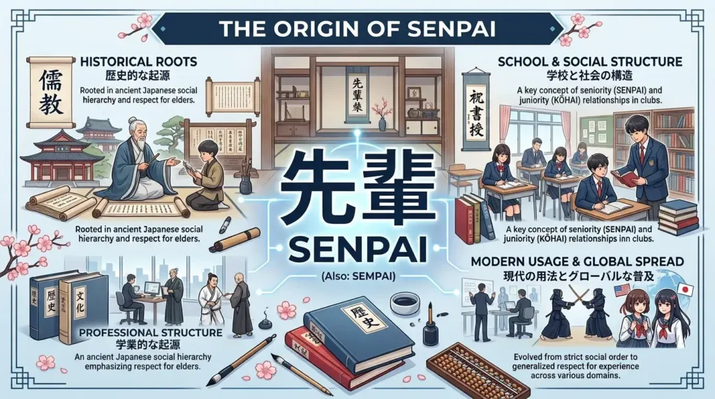 The Origin of Sempai or Senpai