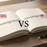 Acknowledgements or Acknowledgments