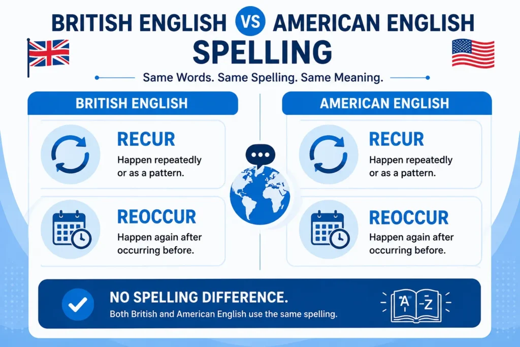 British English vs American English Spelling