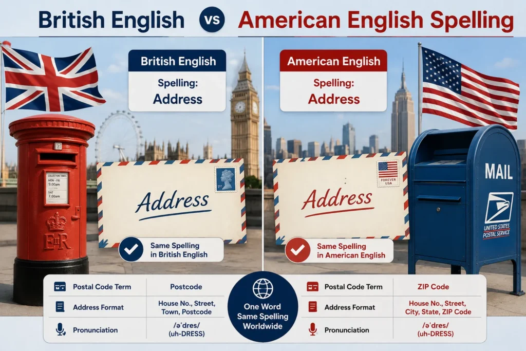 British English vs American English Spelling