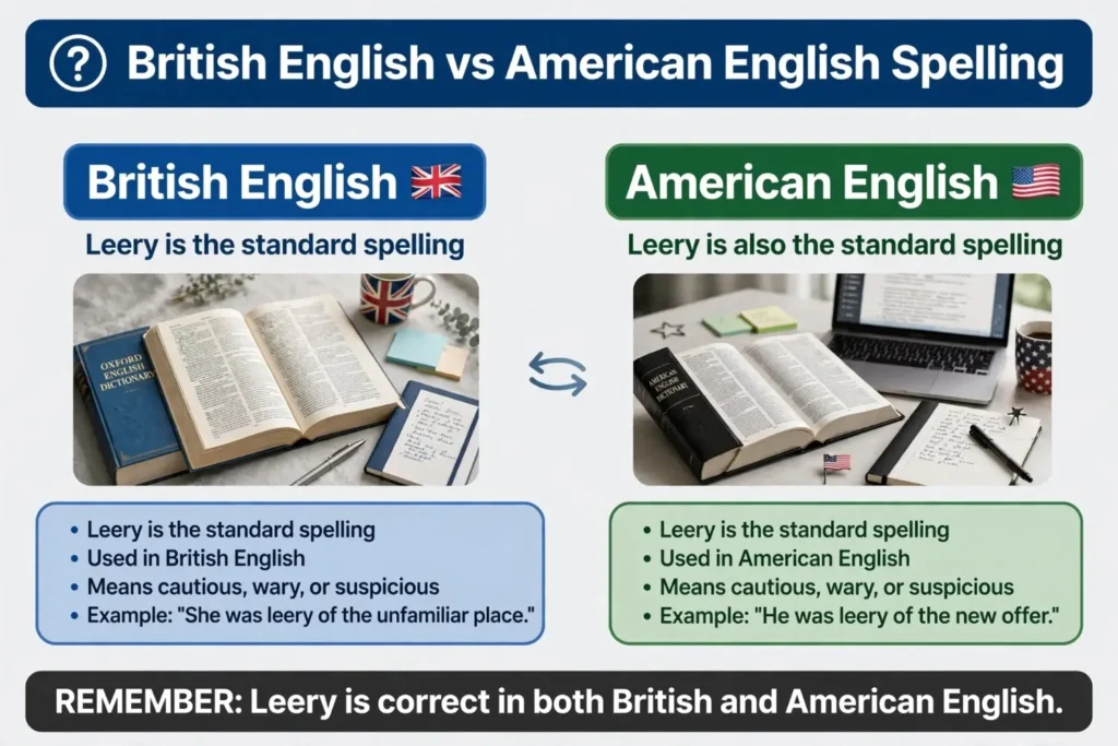 British English vs American English Spelling
