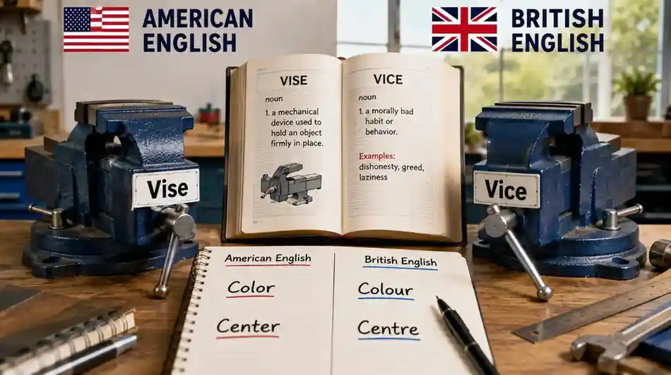 British English vs American English Spelling