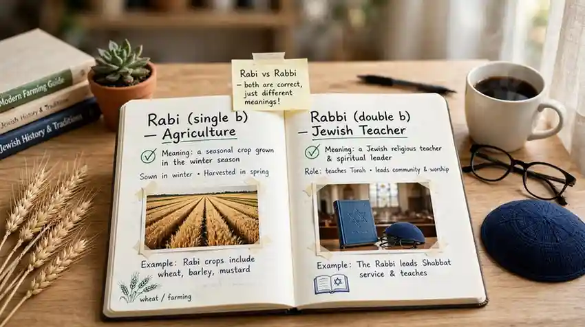 Rabi or Rabbi – Quick Answer