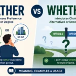 Rather or Whether