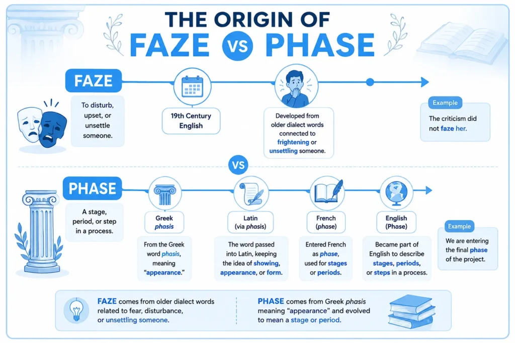The Origin of Faze vs Phase