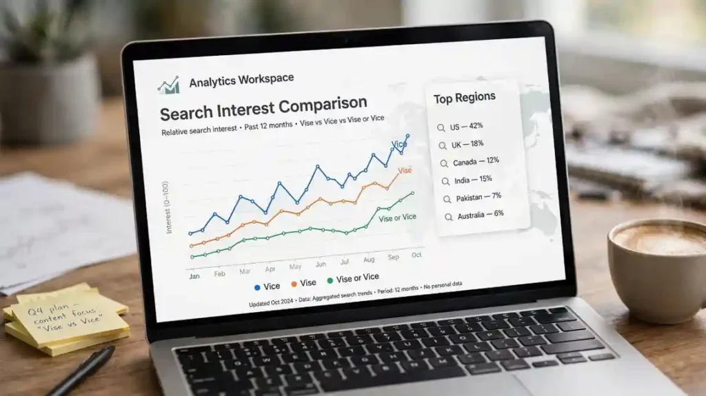 Vise or Vice – Google Trends & Usage Data