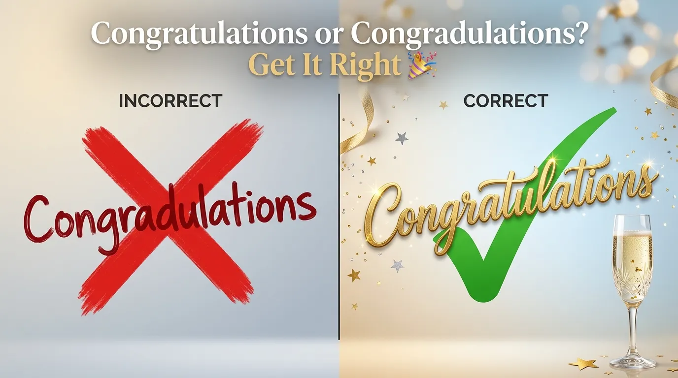 congradulations or congratulations